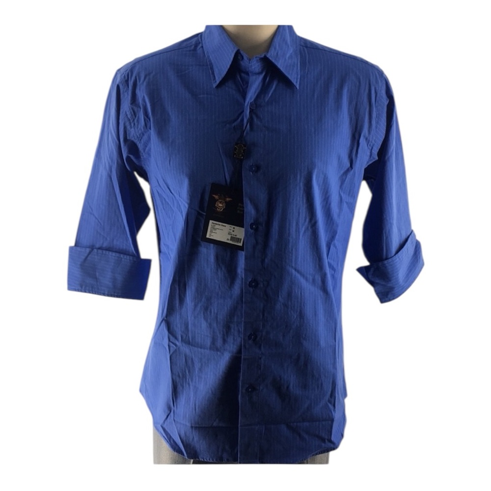 El General Royal Blue Dress Shirt